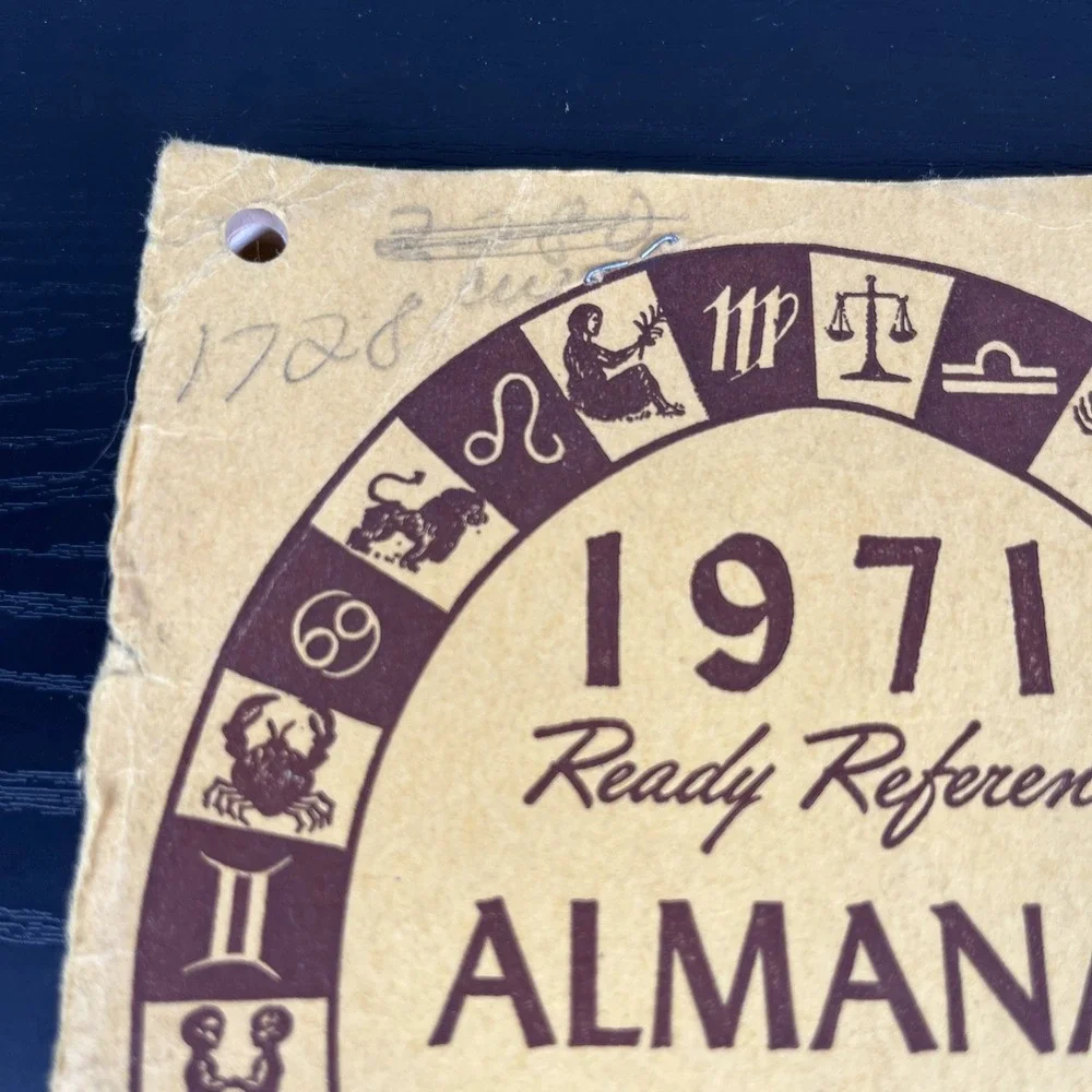 1971 Ready Reference Almanac Wisconsin Sales Corporation‎
